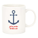 Anchor Mug (White) Mugs (Set of 4) Clearance Batela Giftware