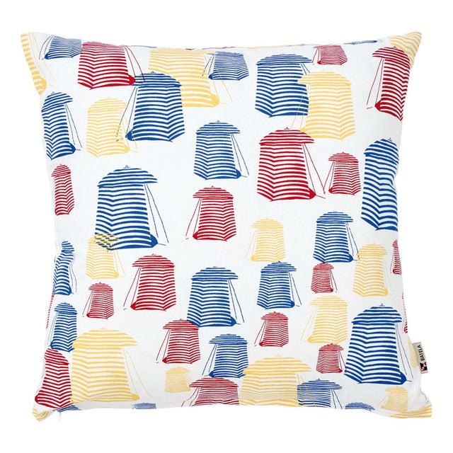 Cushion - Beach Huts Cushions Batela Giftware