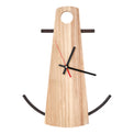 Anchor on Wood Wall Clock Clock price-change-job-active Wall Clock Batela Giftware