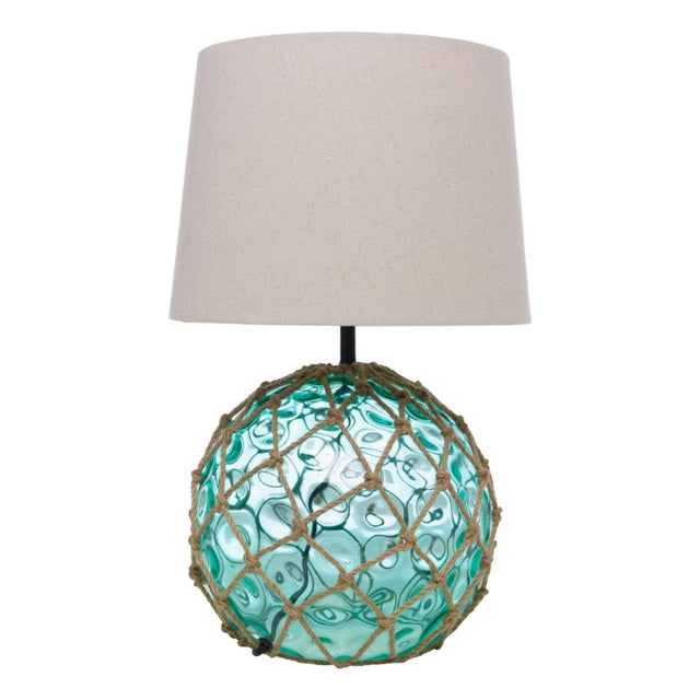 Green Glass Buoy Table Lamp Lamp Table Lamps Batela Giftware