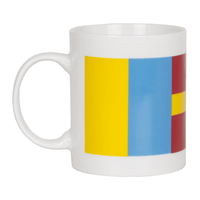 Mugs - Flags Design (Set of 4) Mugs Batela Giftware